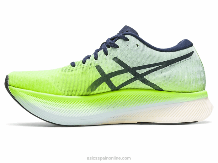 cielo de metavelocidad Asics 4L682147 peligro verde/cielo