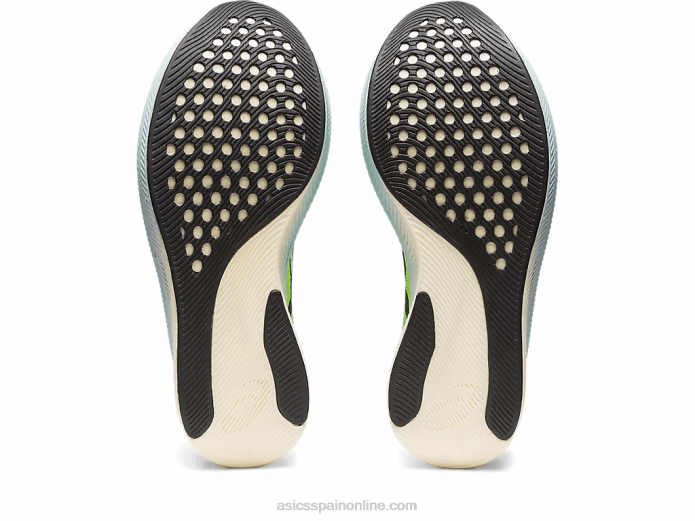 cielo de metavelocidad Asics 4L682147 peligro verde/cielo