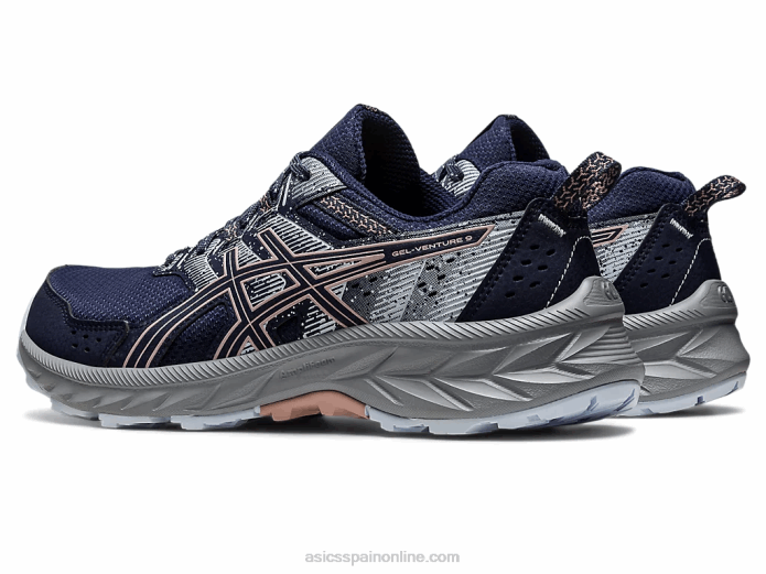 empresa de gel 9 Asics 4L682206 medianoche/cervatillo