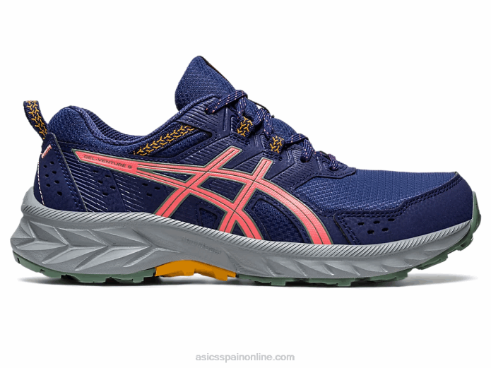 empresa de gel 9 Asics 4L682213 azul índigo/papaya
