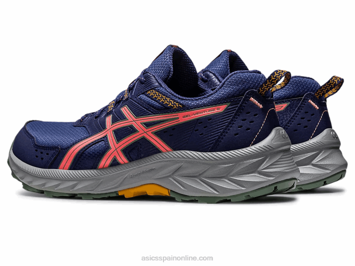 empresa de gel 9 Asics 4L682213 azul índigo/papaya