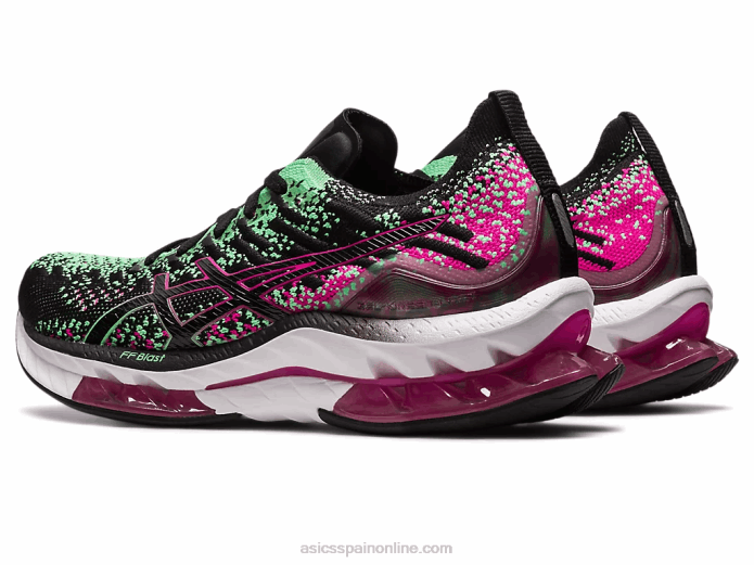 explosión de gel-kinsei Asics 4L682581 delirio negro/rosa