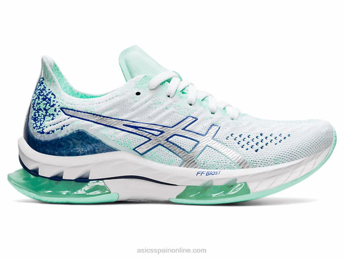 explosión de gel-kinsei Asics 4L683679 blanco/plata pura