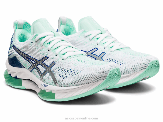 explosión de gel-kinsei Asics 4L683679 blanco/plata pura