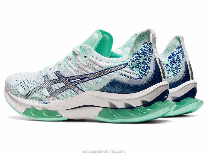 explosión de gel-kinsei Asics 4L683679 blanco/plata pura