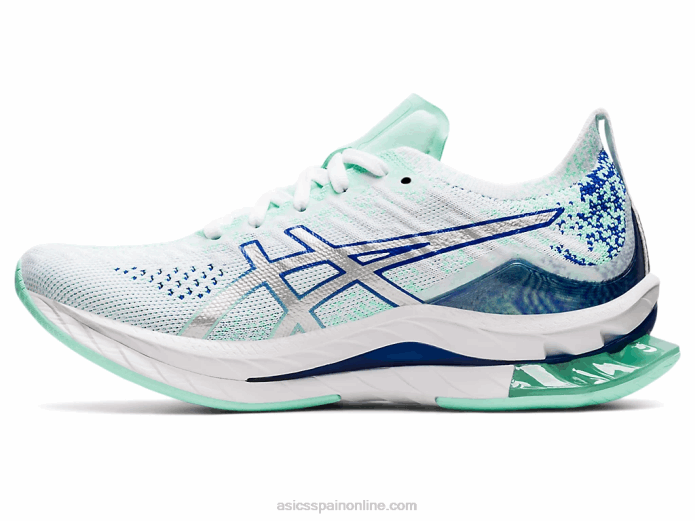 explosión de gel-kinsei Asics 4L683679 blanco/plata pura