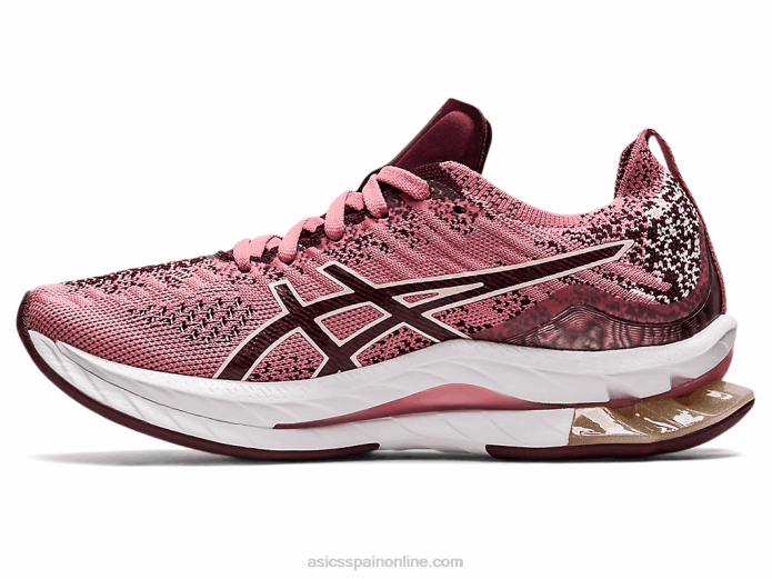explosión de gel-kinsei Asics 4L683680 rosa ahumado/marte profundo