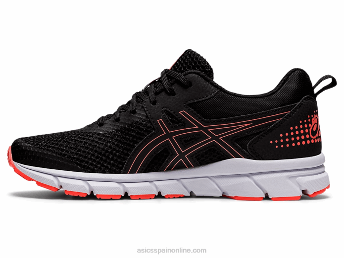 gel-33 Asics 4L683911 negro/coral relámpago