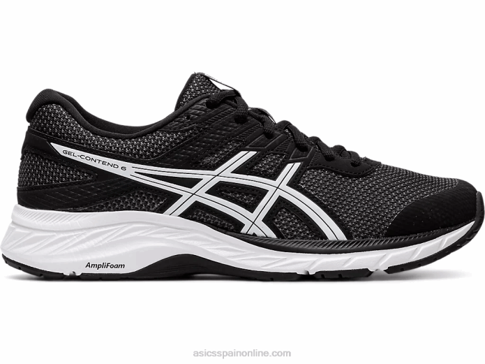 gel-contender 6 giro Asics 4L682584 gris grafito/blanco