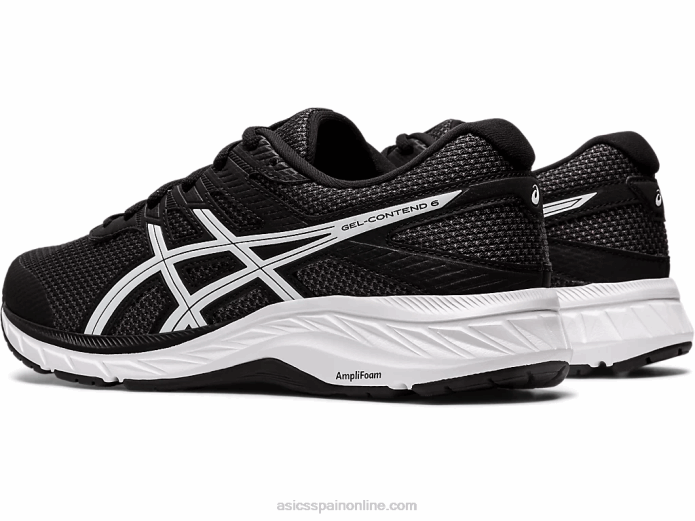 gel-contender 6 giro Asics 4L682584 gris grafito/blanco