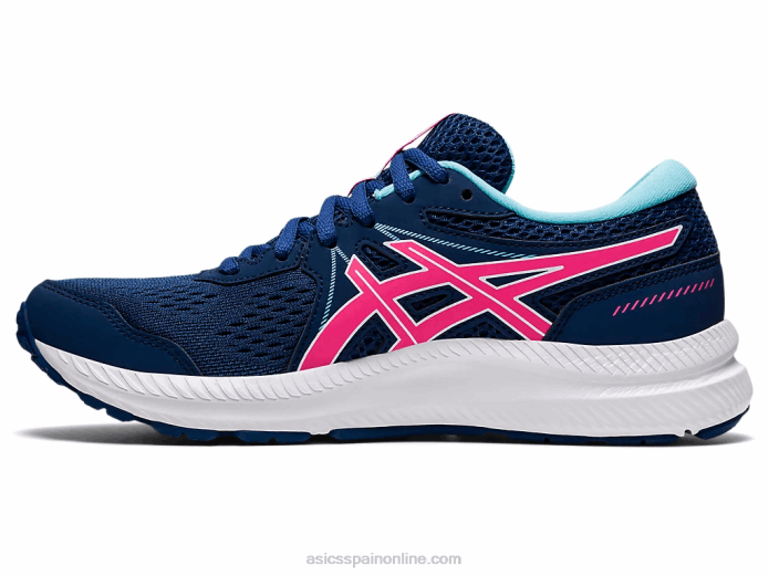 gel-contender 7 Asics 4L683695 azul medianoche/rosa intenso