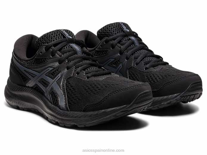 gel-contender 7 de ancho Asics 4L684013 negro/gris portador