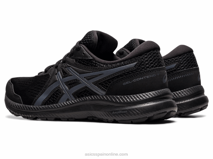 gel-contender 7 de ancho Asics 4L684013 negro/gris portador