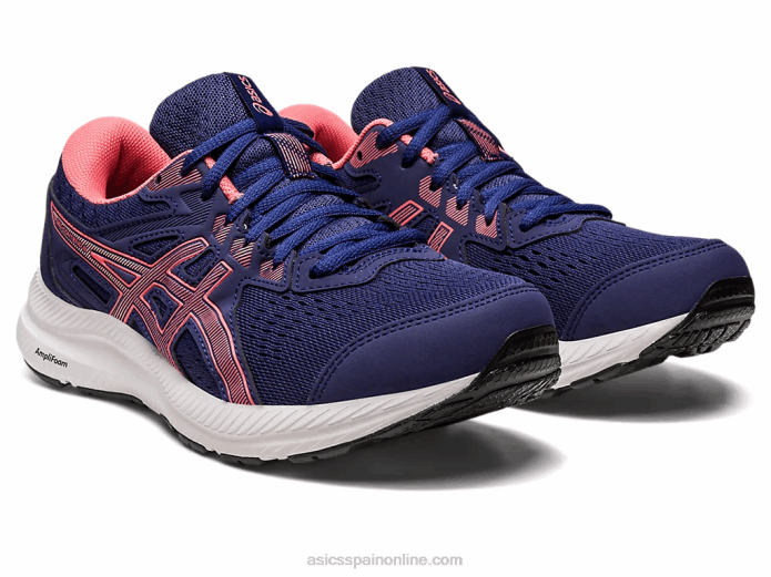 gel-contender 8 Asics 4L682443 azul índigo/papaya