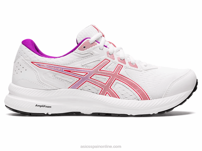 gel-contender 8 Asics 4L682657 alerta blanca/roja