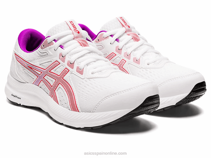 gel-contender 8 Asics 4L682657 alerta blanca/roja