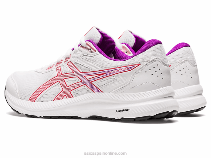 gel-contender 8 Asics 4L682657 alerta blanca/roja