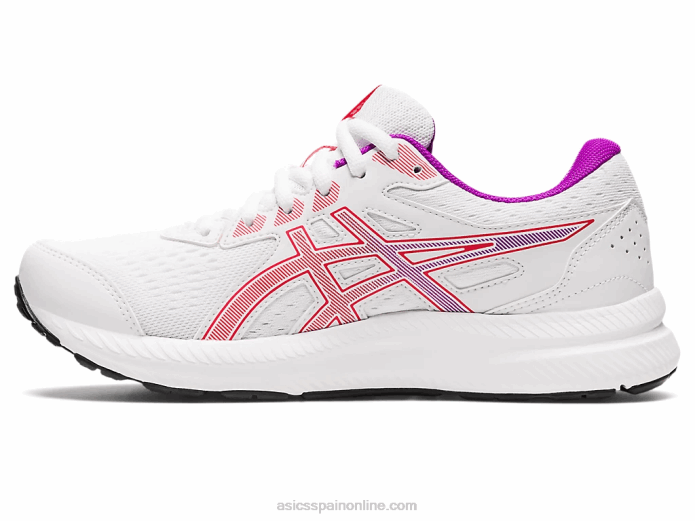 gel-contender 8 Asics 4L682657 alerta blanca/roja