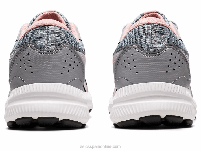 gel-contender 8 de ancho Asics 4L682687 gris piedmont/rosa escarchado