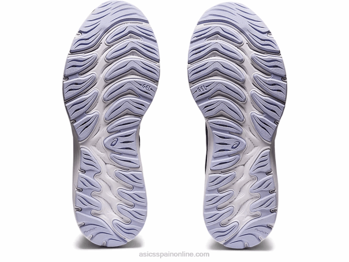 gel-cumulus 23 de ancho Asics 4L683929 melocotón negro/sol