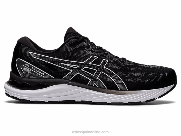 gel-cumulus 23 de ancho Asics 4L683930 blanco negro