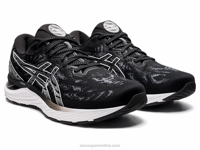 gel-cumulus 23 de ancho Asics 4L683930 blanco negro