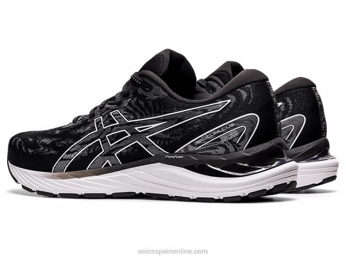 gel-cumulus 23 de ancho Asics 4L683930 blanco negro