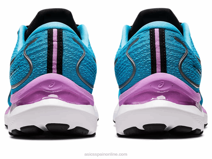 gel-cumulus 24 ekiden Asics 4L682733 acuario/negro