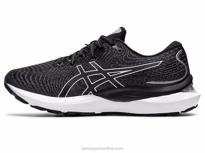 gel-cumulus 24 estrecho Asics 4L683247 portador gris/blanco