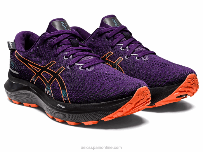 gel-cumulus 24 gtx Asics 4L682591 sombra de noche/naranja nova