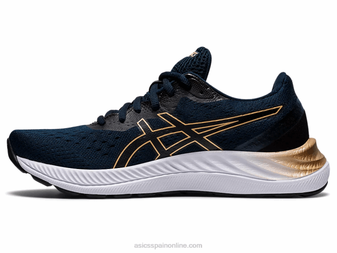 gel-excitar 8 de ancho Asics 4L683535 azul francés/champán