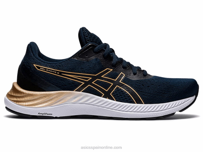 gel-excite 8 Asics 4L684004 azul francés/champán