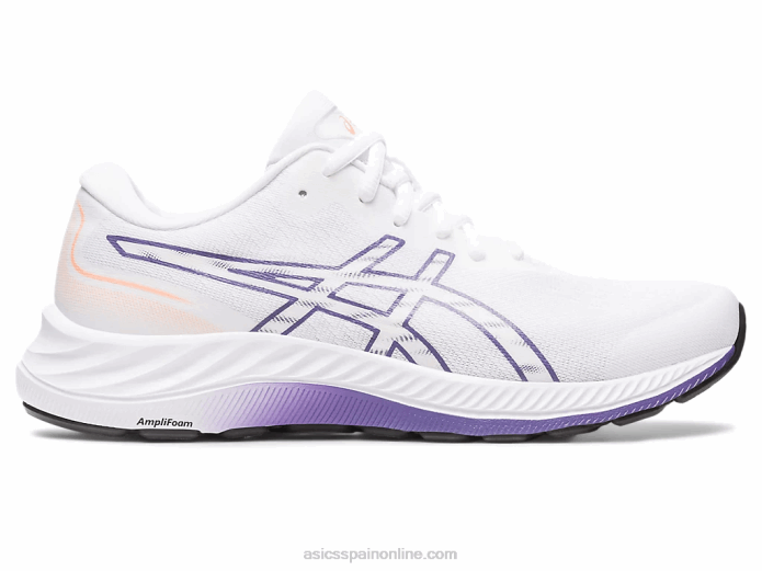 gel-excite 9 Asics 4L682392 blanco/púrpura polvoriento