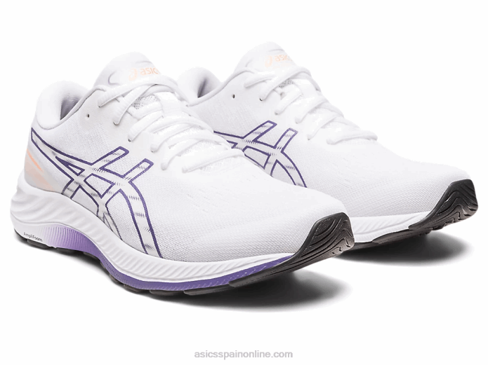 gel-excite 9 Asics 4L682392 blanco/púrpura polvoriento