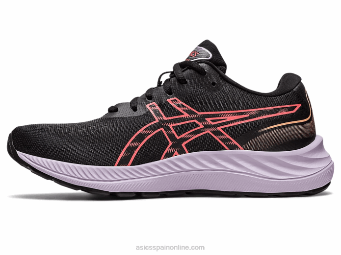 gel-excite 9 Asics 4L682458 negro/papaya