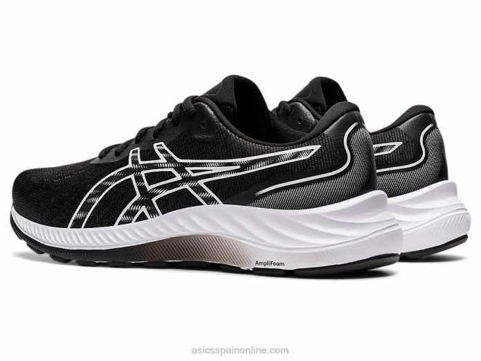 gel-excite 9 de ancho Asics 4L683244 blanco negro