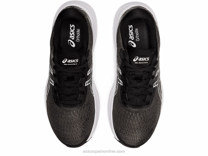 gel-excite 9 de ancho Asics 4L683244 blanco negro