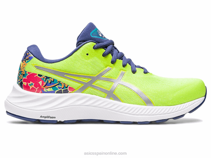 gel-excite 9 lite-show Asics 4L682254 ralladura de lima/espectáculo ligero