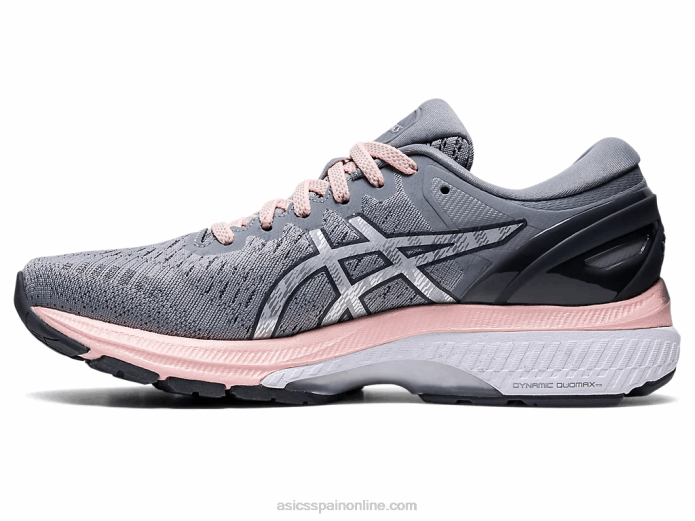 gel-kayano 27 ancho Asics 4L684154 yeso/plata pura