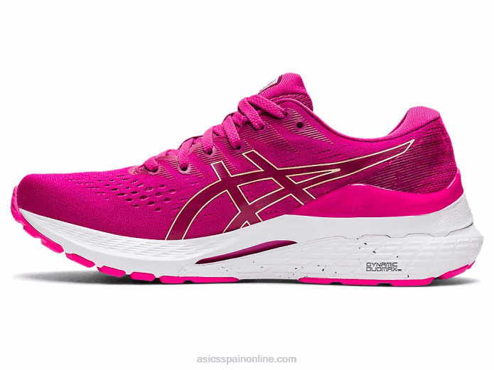 gel-kayano 28 Asics 4L683356 rojo fucsia/rosa glo