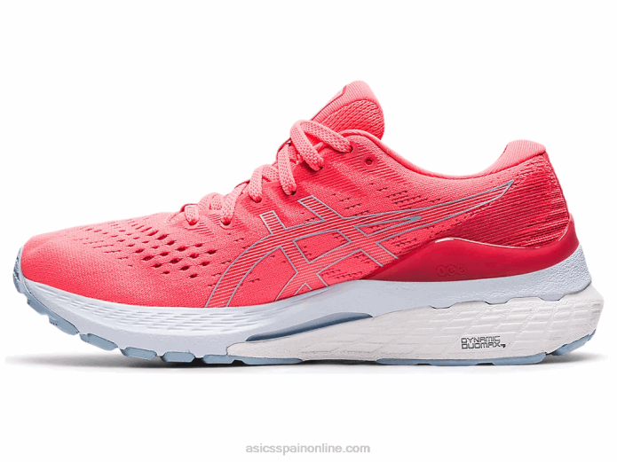 gel-kayano 28 Asics 4L683918 coral ardiente/niebla