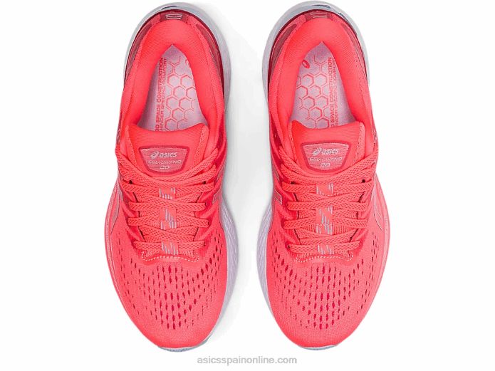 gel-kayano 28 Asics 4L683918 coral ardiente/niebla