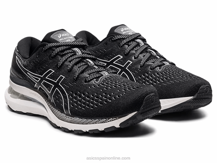 gel-kayano 28 ancho Asics 4L683868 blanco negro