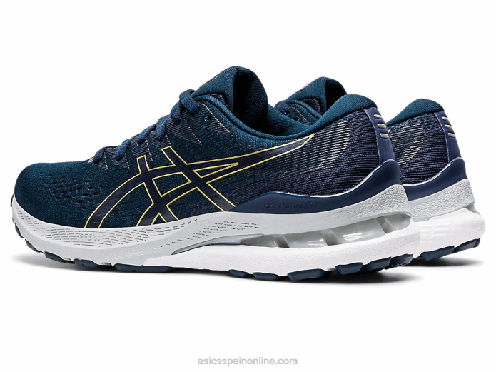 gel-kayano 28 ancho Asics 4L683892 azul francés/azul trueno