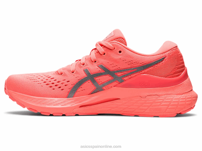 gel-kayano 28 lite-espectáculo Asics 4L683415 espectáculo ligero/coral solar