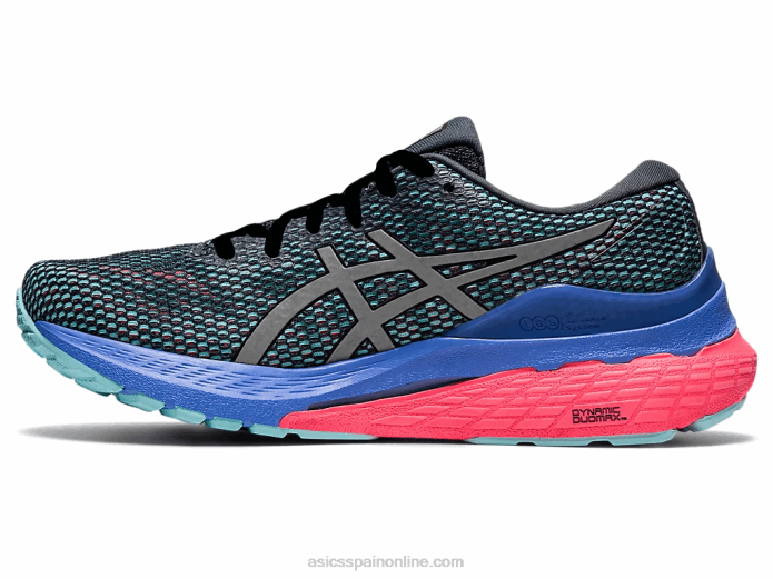 gel-kayano 28 lite-espectáculo Asics 4L683740 gris portador/plata pura