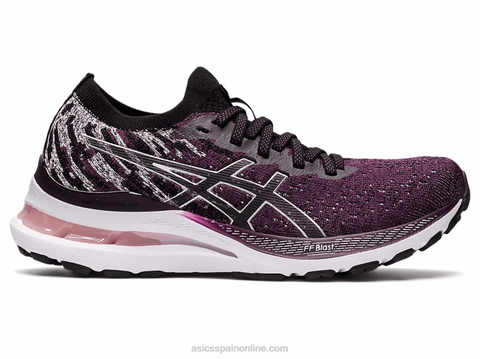 gel-kayano 28 mk Asics 4L683555 ciruela oscuro/negro
