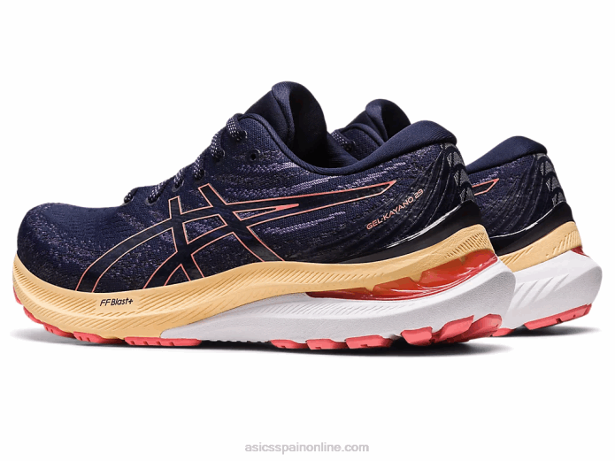 gel-kayano 29 Asics 4L682400 medianoche/papaya