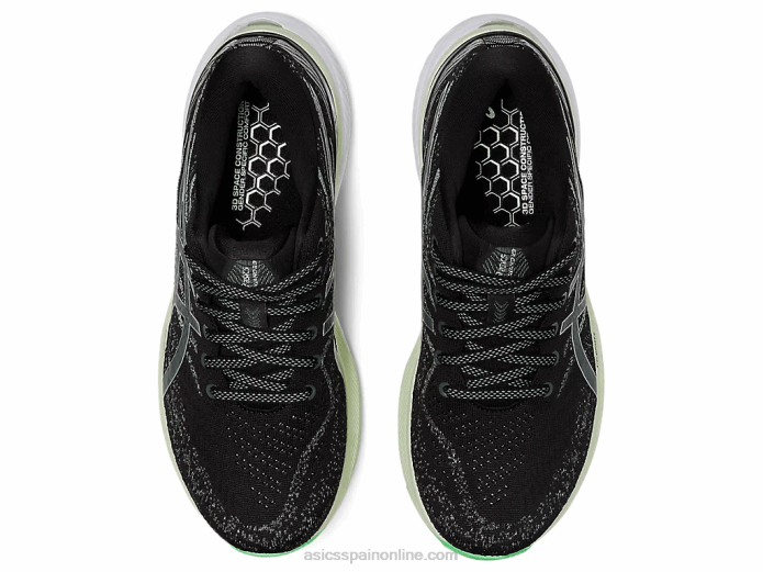 gel-kayano 29 Asics 4L682436 negro/plata pura