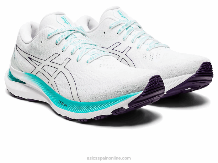 gel-kayano 29 Asics 4L682585 blanco/vidrio de mar